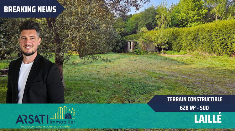 Ma-Cabane - Vente Terrain Laillé, 628 m²