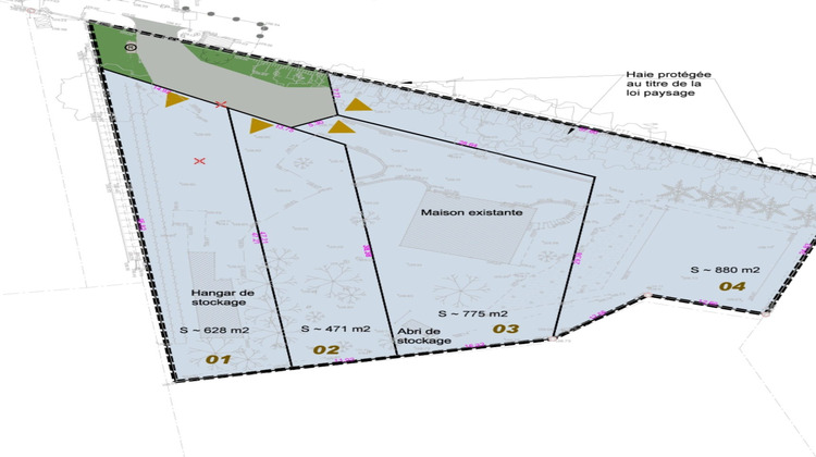Ma-Cabane - Vente Terrain Laillé, 628 m²