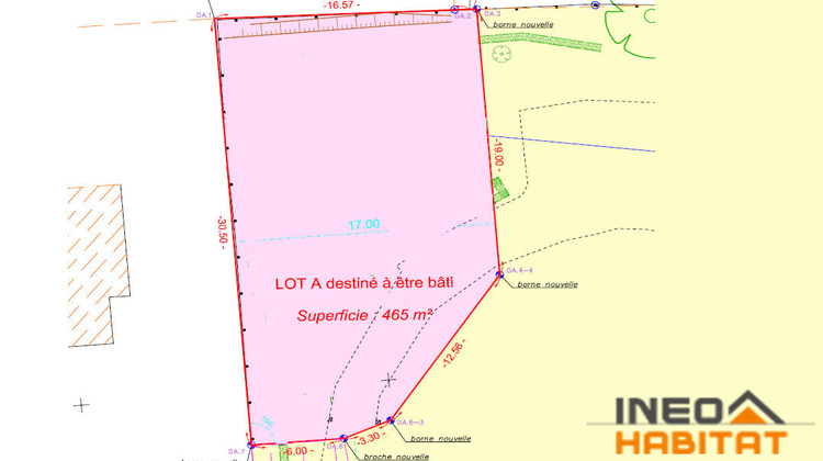 Ma-Cabane - Vente Terrain LAILLE, 465 m²