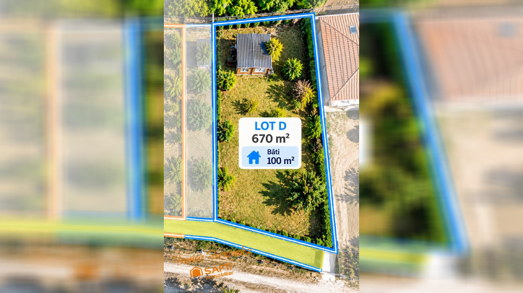 Ma-Cabane - Vente Terrain Lamarque, 670 m²