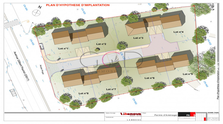 Ma-Cabane - Vente Terrain Lambesc, 361 m²