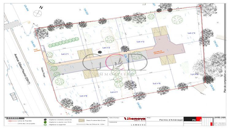 Ma-Cabane - Vente Terrain Lambesc, 361 m²