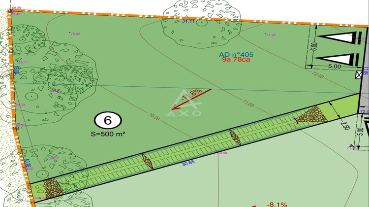 Ma-Cabane - Vente Terrain LANDEMONT, 500 m²