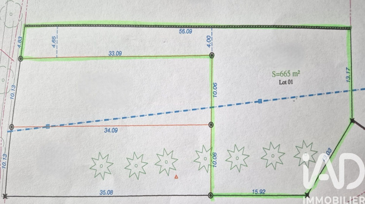 Ma-Cabane - Vente Terrain Landeronde, 665 m²