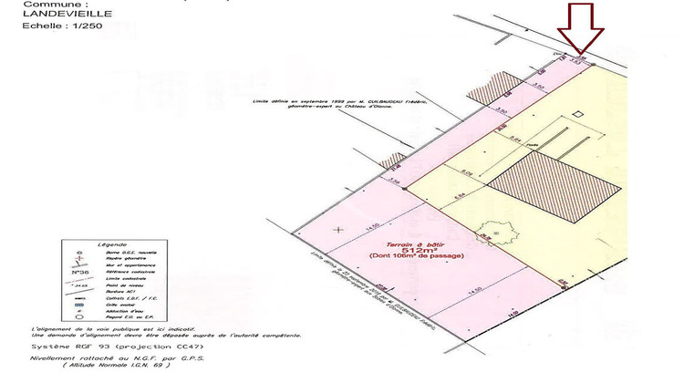 Ma-Cabane - Vente Terrain LANDEVIEILLE, 512 m²