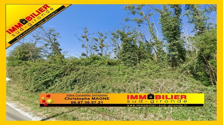 Ma-Cabane - Vente Terrain Landiras, 570 m²