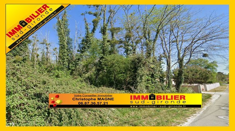 Ma-Cabane - Vente Terrain Landiras, 580 m²