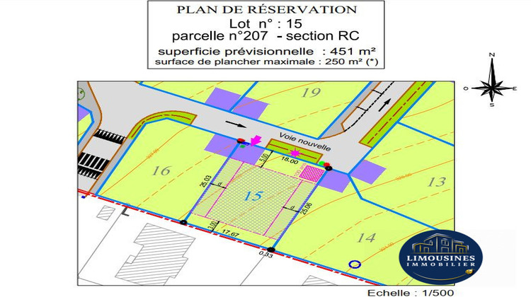 Ma-Cabane - Vente Terrain Landouge, 451 m²