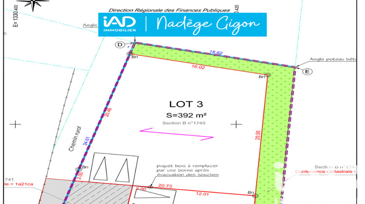 Ma-Cabane - Vente Terrain Langrolay-sur-Rance, 392 m²