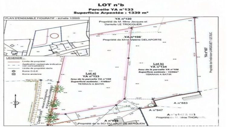 Ma-Cabane - Vente Terrain Lannebert, 1339 m²