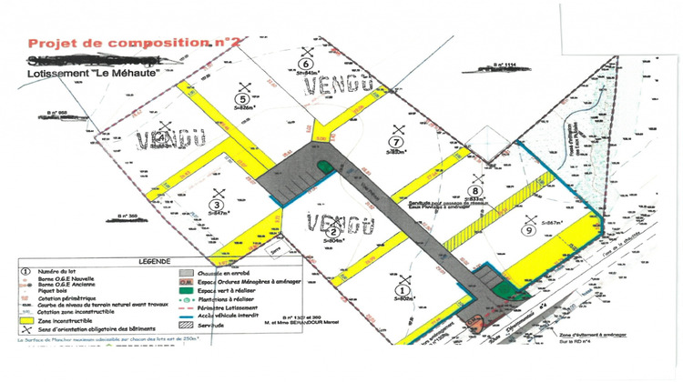 Ma-Cabane - Vente Terrain Lanrodec, 802 m²