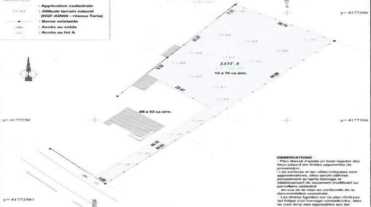 Ma-Cabane - Vente Terrain Lanton, 1150 m²