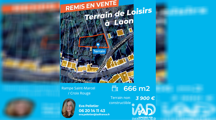 Ma-Cabane - Vente Terrain Laon, 666 m²