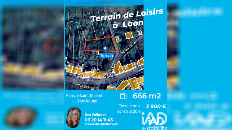 Ma-Cabane - Vente Terrain Laon, 666 m²