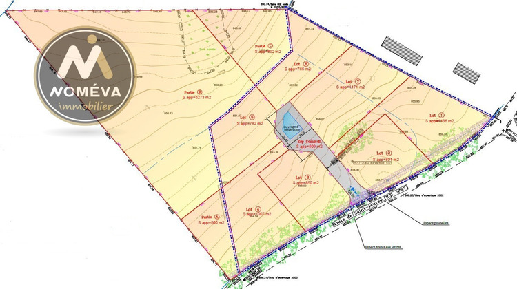 Ma-Cabane - Vente Terrain LAPTE, 6055 m²