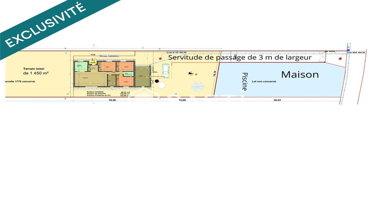 Ma-Cabane - Vente Terrain Laroque-d'Olmes, 2647 m²
