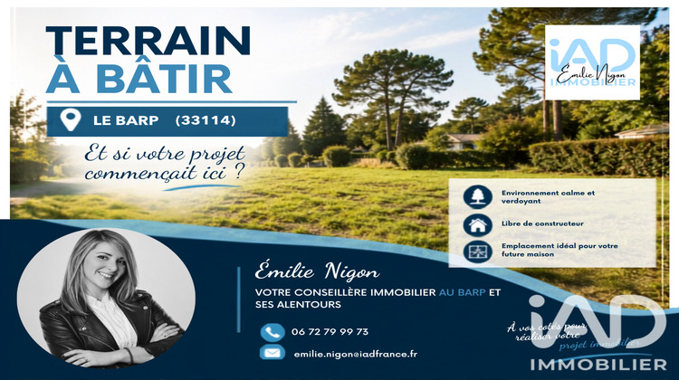 Ma-Cabane - Vente Terrain Le Barp, 633 m²