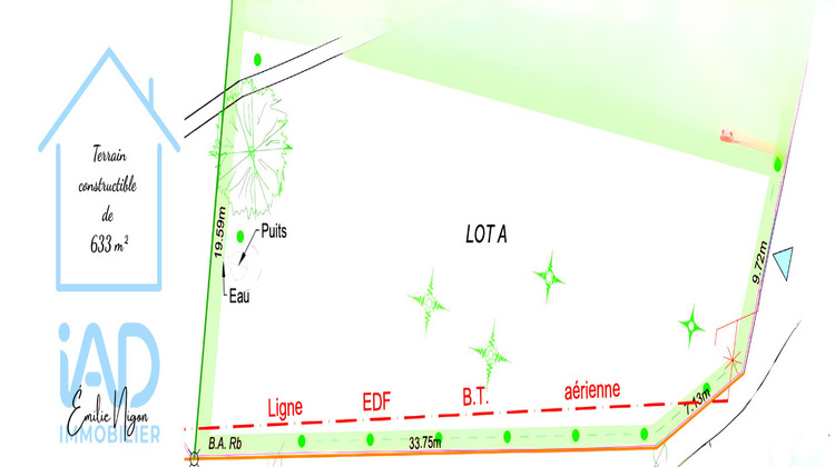 Ma-Cabane - Vente Terrain Le Barp, 633 m²