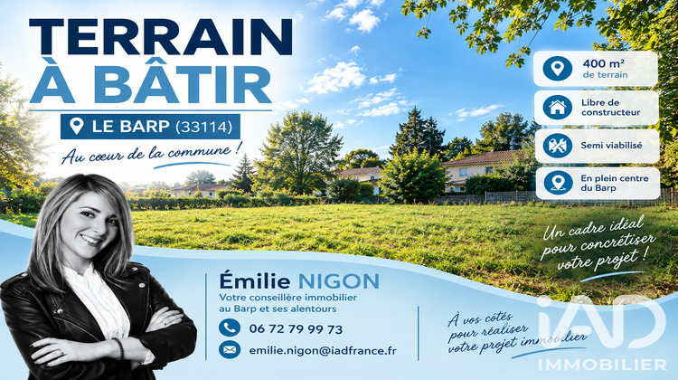 Ma-Cabane - Vente Terrain Le Barp, 400 m²
