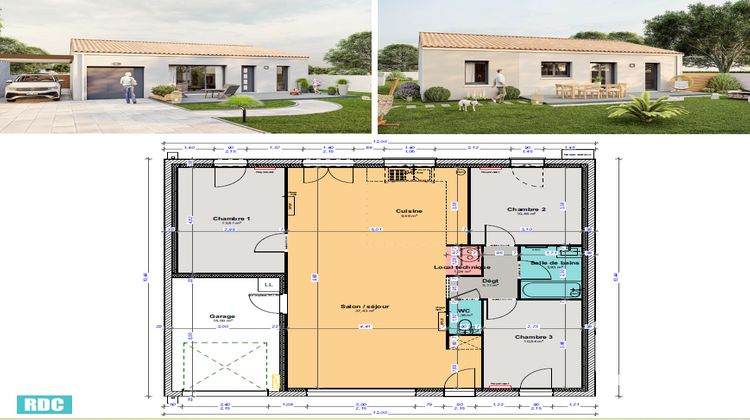 Ma-Cabane - Vente Terrain Le Cellier, 726 m²