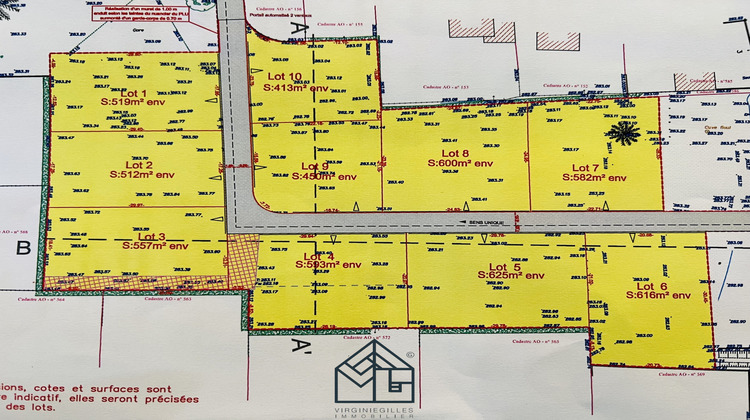 Ma-Cabane - Vente Terrain Le Coteau, 513 m²