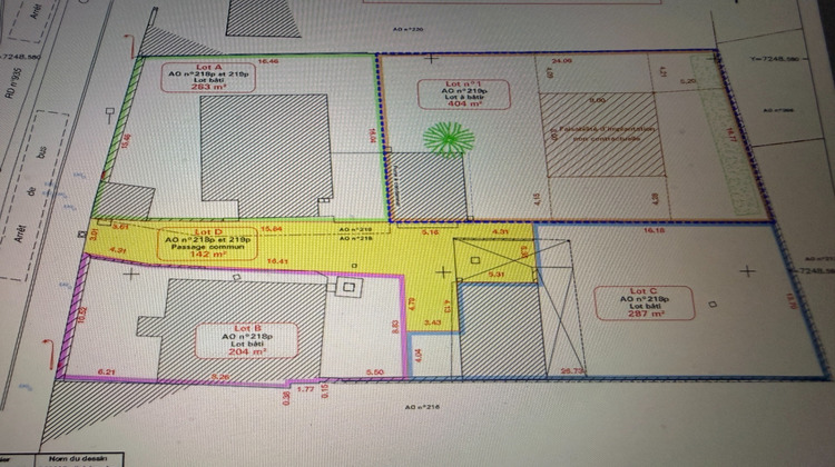 Ma-Cabane - Vente Terrain LE COUDRAY, 287 m²