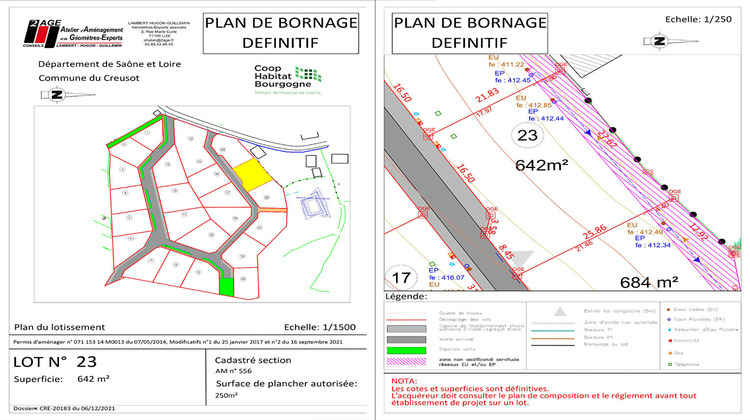 Ma-Cabane - Vente Terrain LE CREUSOT, 642 m²