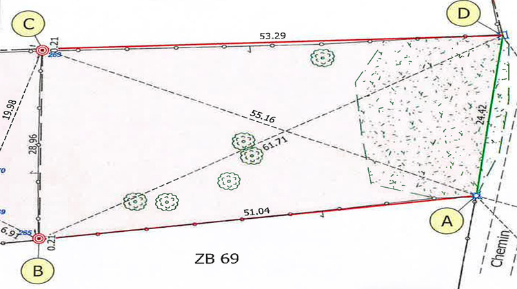 Ma-Cabane - Vente Terrain LE DESCHAUX, 1370 m²