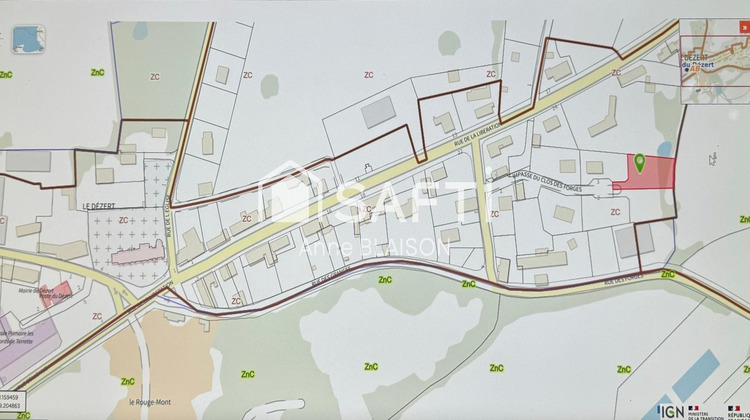 Ma-Cabane - Vente Terrain Le Dezert, 862 m²