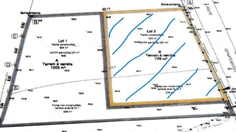 Ma-Cabane - Vente Terrain LE FOEIL, 1000 m²