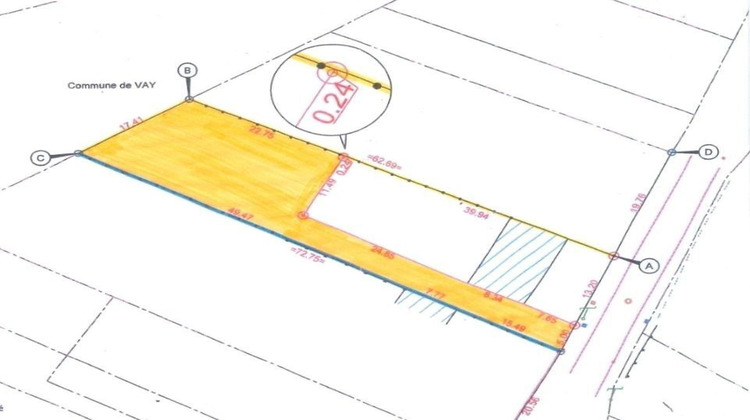 Ma-Cabane - Vente Terrain Le Gâvre, 624 m²