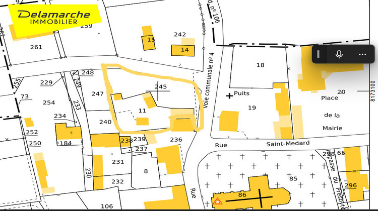 Ma-Cabane - Vente Terrain LE GRAND-CELLAND, 966 m²
