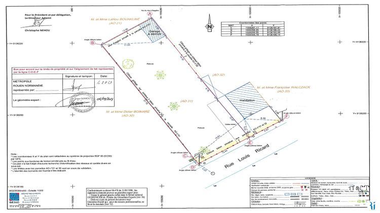 Ma-Cabane - Vente Terrain LE GRAND-QUEVILLY, 537 m²