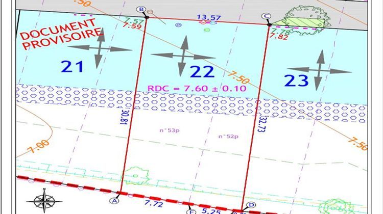 Ma-Cabane - Vente Terrain LE HEZO, 432 m²