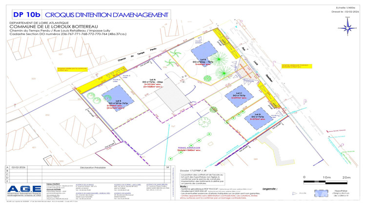 Ma-Cabane - Vente Terrain Le Loroux-Bottereau, 375 m²