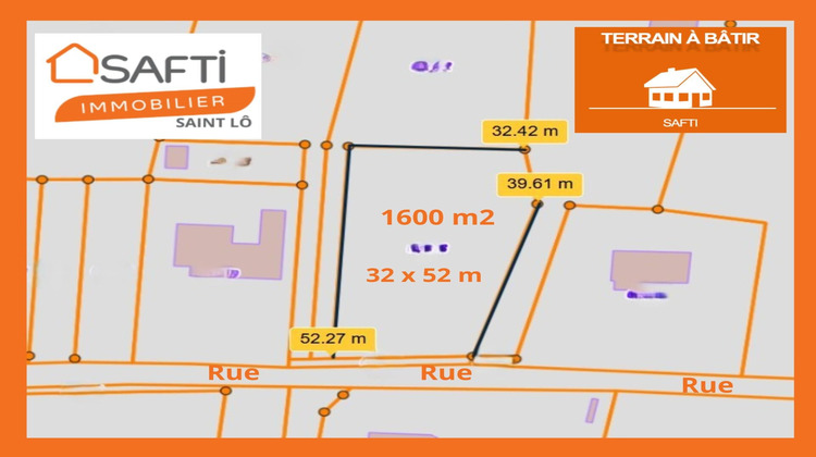 Ma-Cabane - Vente Terrain Le Mesnil-Rouxelin, 1600 m²