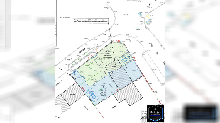 Ma-Cabane - Vente Terrain LE PLESSIS-BELLEVILLE, 206 m²