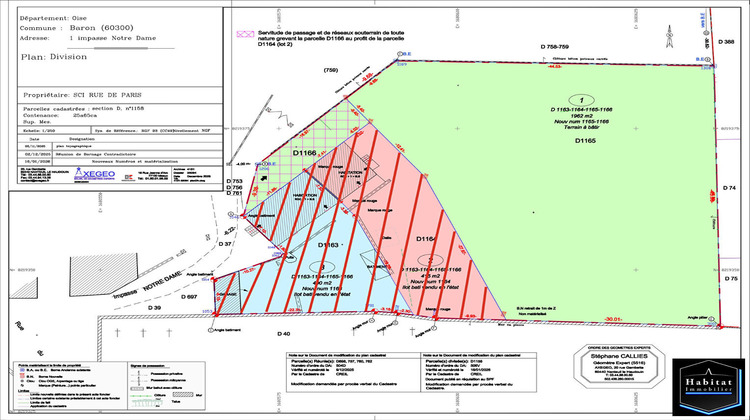 Ma-Cabane - Vente Terrain LE PLESSIS-BELLEVILLE, 2072 m²