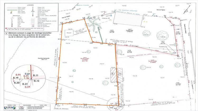 Ma-Cabane - Vente Terrain Le Plessis Saint Opportune, 1470 m²