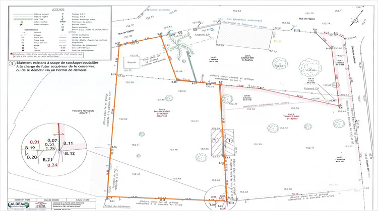 Ma-Cabane - Vente Terrain Le Plessis-Sainte-Opportune, 1470 m²
