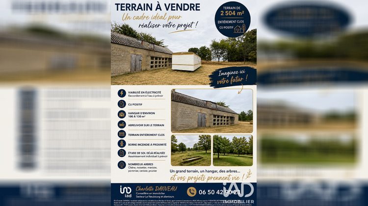 Ma-Cabane - Vente Terrain Le Plessis-Sainte-Opportune, 2504 m²