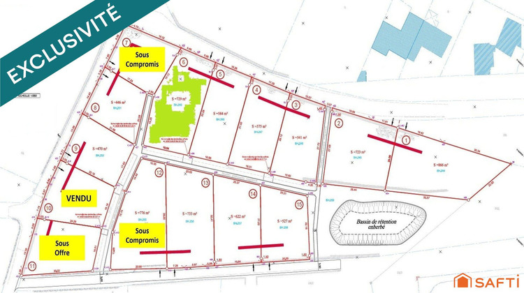 Ma-Cabane - Vente Terrain Le Puy-en-Velay, 729 m²