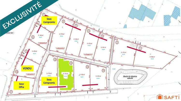 Ma-Cabane - Vente Terrain Le Puy-en-Velay, 733 m²