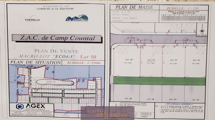 Ma-Cabane - Vente Terrain Le Sequestre, 220 m²