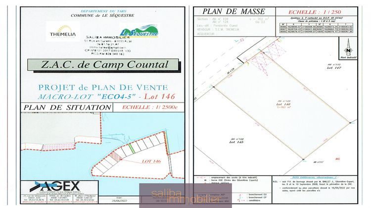 Ma-Cabane - Vente Terrain Le Sequestre, 702 m²