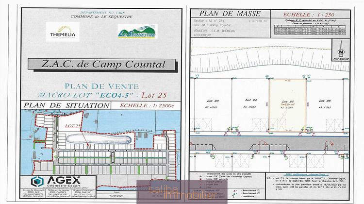 Ma-Cabane - Vente Terrain Le Sequestre, 220 m²