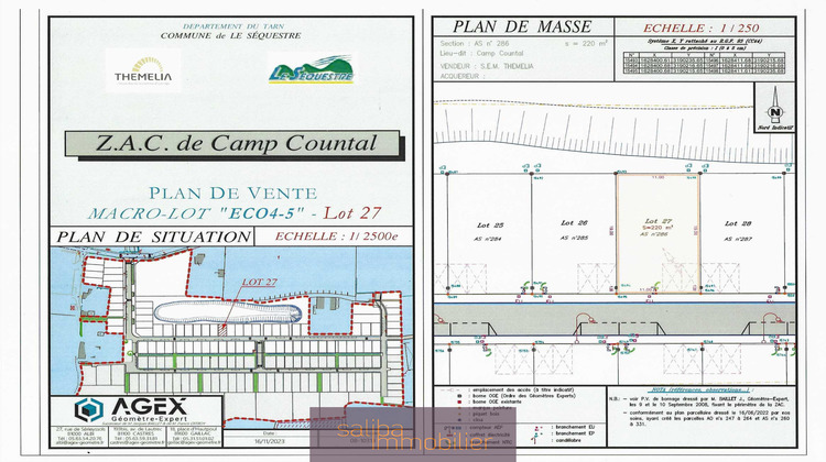 Ma-Cabane - Vente Terrain Le Sequestre, 220 m²