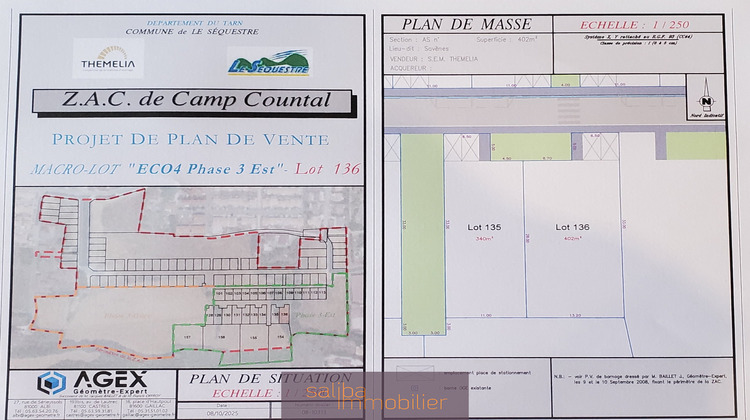 Ma-Cabane - Vente Terrain Le Sequestre, 402 m²
