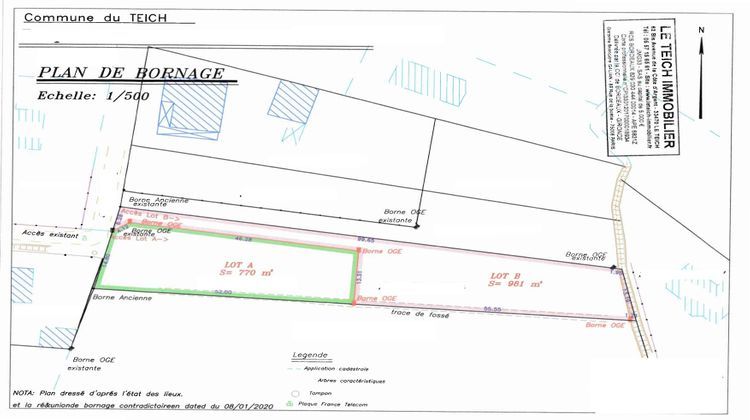 Ma-Cabane - Vente Terrain Le Teich, 947 m²