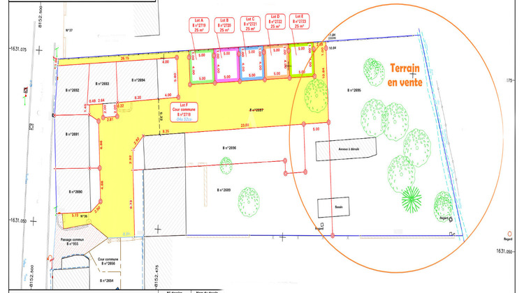 Ma-Cabane - Vente Terrain LE VAL-SAINT-GERMAIN, 650 m²